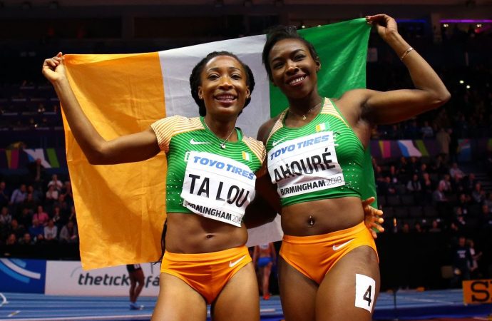 AHOURE CREATES HISTORY AS SHE WINS GOLD AT THE WORLD INDOORS