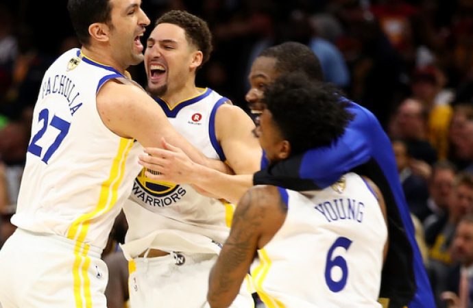 GOLDEN STATE WARRIORS ON THE BRINK OF BACK-TO-BACK TITLES