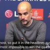 PEP GUARDIOLA: “IT IS ALMOST IMPOSSIBLE TO WIN THE QUADRUPLE